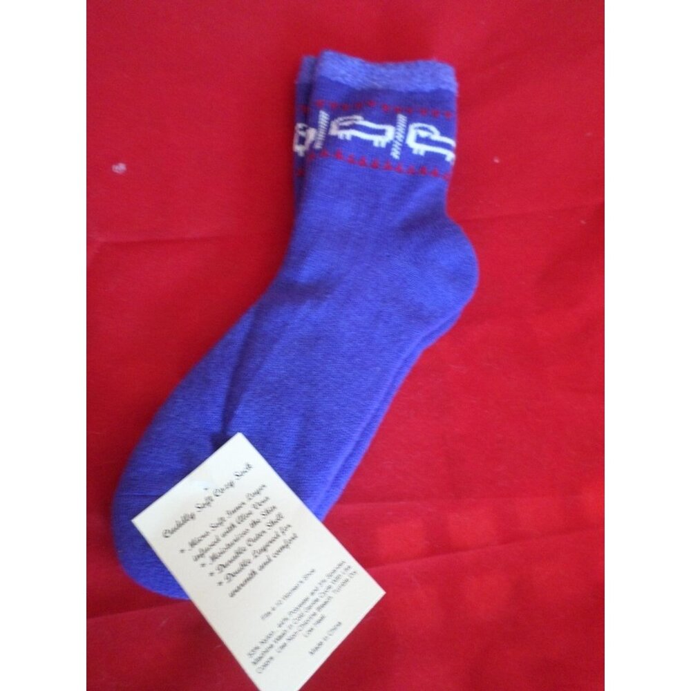 1 Pair Cozy Double Layer Aloe Infused Women Crew Cuddly Comfy Soft Sock 4-10